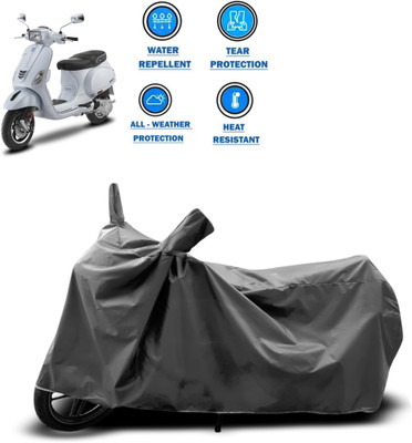 CODOKI Two Wheeler Cover for Piaggio(Vespa SXL, Grey)