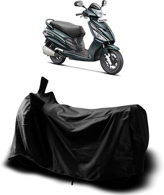 SK AUTO Two Wheeler Cover for Hero(Maestro Edge, Black)