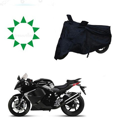 DeepShakshi AUTOMOTIVE Waterproof Two Wheeler Cover for Hyosung(GT250R, Black)