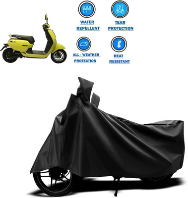 CODOKI Two Wheeler Cover for Okinawa(Lite, Black)