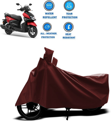 CODOKI Waterproof Two Wheeler Cover for Yamaha(RayZR 125 Fi, Maroon)