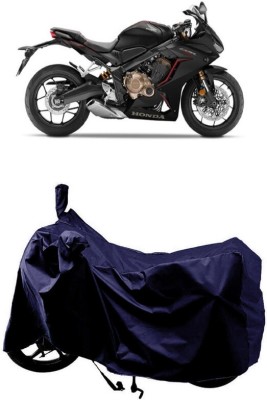 SUGASHRI Waterproof Two Wheeler Cover for Honda(CBR650R, Blue)