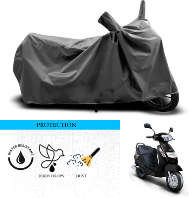 ANTHUB Waterproof Two Wheeler Cover for Mahindra(Duro DZ, Grey)