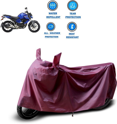 CODOKI Waterproof Two Wheeler Cover for Yamaha(FZ S V3.0 FI, Maroon)