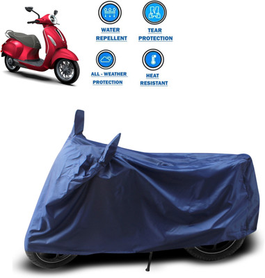PAGORA Two Wheeler Cover for Bajaj(Chetak, Blue)
