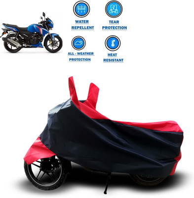CODOKI Two Wheeler Cover for TVS(Apache RTR 180, Red)