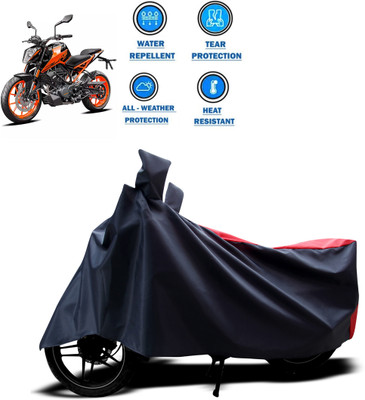 CODOKI Two Wheeler Cover for KTM(Duke 200, Red)