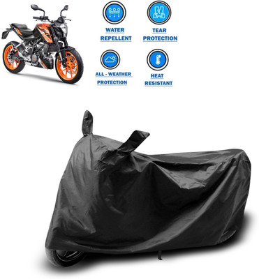CODOKI Two Wheeler Cover for KTM(125 Duke, Black)