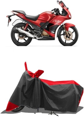 SUGASHRI Waterproof Two Wheeler Cover for Hero(Karizma ZMR, Red, Black)