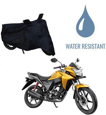 DeepShakshi AUTOMOTIVE Waterproof Two Wheeler Cover for Honda(CB Twister, Black)