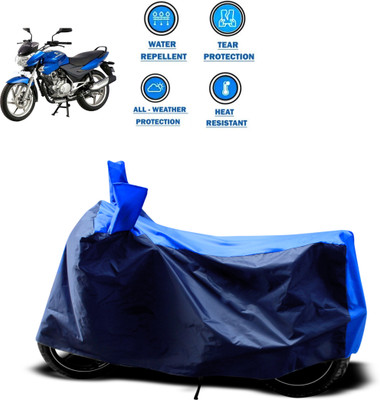 CODOKI Two Wheeler Cover for Bajaj(Discover 135, Blue)