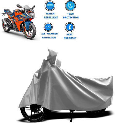 CODOKI Two Wheeler Cover for KTM(RC 390, Silver)