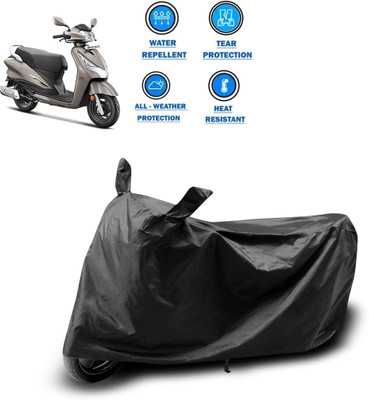 CODOKI Two Wheeler Cover for Hero(Destini 125, Black)