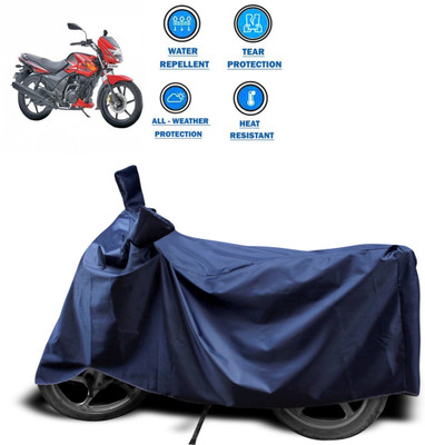 CODOKI Two Wheeler Cover for TVS(Flame DS 125, Blue)