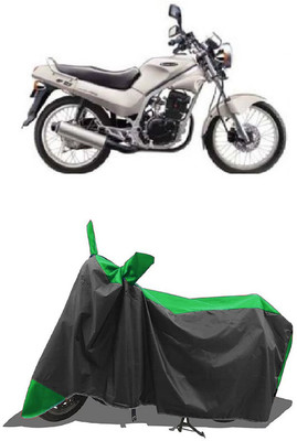 SUGASHRI Waterproof Two Wheeler Cover for Kinetic(GF 170, Green, Black)