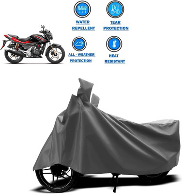 CODOKI Two Wheeler Cover for Hero(CBZ Extreme, Grey)