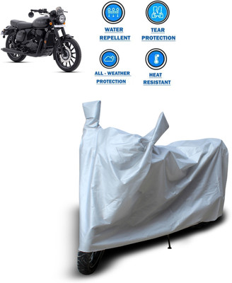 CODOKI Two Wheeler Cover for JAWA(Silver)