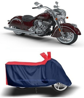 DSAMI Two Wheeler Cover for Indian(Chief, Blue)