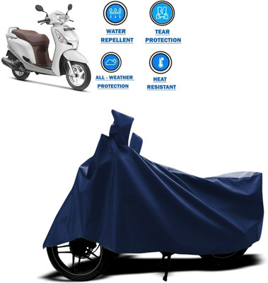 CODOKI Two Wheeler Cover for Honda(Aviator, Blue)