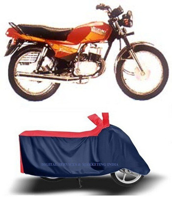 DSAMI Two Wheeler Cover for Suzuki(Samurai, Blue)