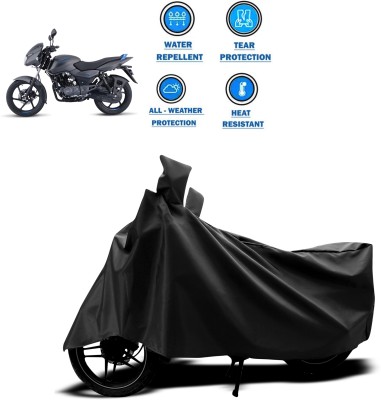 PAGORA Two Wheeler Cover for Bajaj(Pulsar 125 Neon, Black)