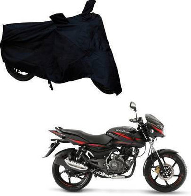SK AUTO Waterproof Two Wheeler Cover for Bajaj(Pulsar 220F, Black)