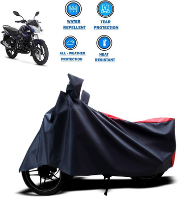 PAGORA Two Wheeler Cover for Bajaj(Discover 150 s, Red)
