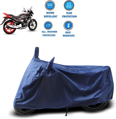 CODOKI Two Wheeler Cover for Hero(CBZ, Blue)