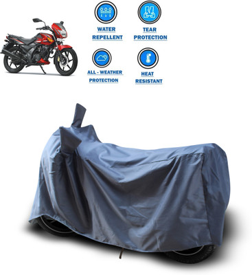 PAGORA Waterproof Two Wheeler Cover for TVS(Flame SR125, Grey)