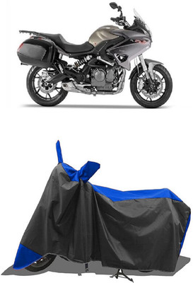 SUGASHRI Waterproof Two Wheeler Cover for Benelli(TNT 300, Blue, Black)