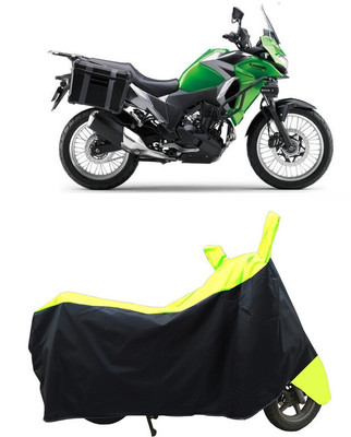 Coxtor Waterproof Two Wheeler Cover for Kawasaki(Versys X 300 BS6, Yellow)