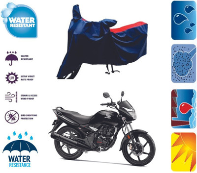 Mdstar Waterproof Two Wheeler Cover for Honda(CB Unicorn 160, Red, Blue)
