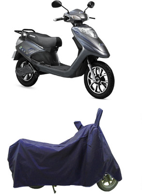 Coxtor Waterproof Two Wheeler Cover for Ampere(V 48 BS6, Blue)