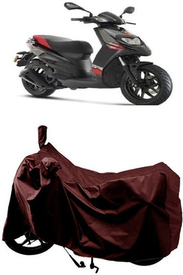 SUGASHRI Waterproof Two Wheeler Cover for Aprilia(SR 125, Maroon)