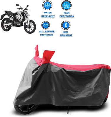 CODOKI Two Wheeler Cover for Revolt(RV 400, Grey)