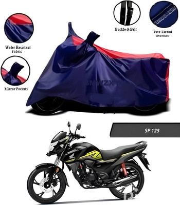SK AUTO Waterproof Two Wheeler Cover for Honda(Red, Blue)