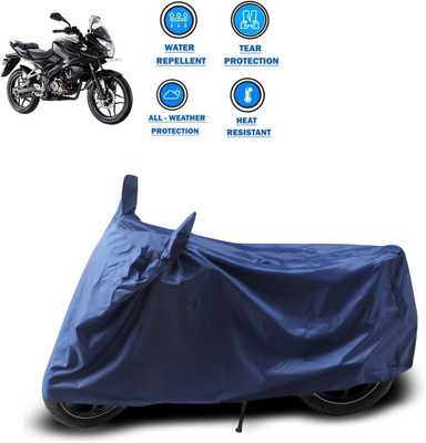 CODOKI Two Wheeler Cover for Bajaj(Pulsar AS 150, Blue)