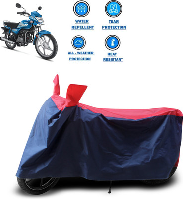 CODOKI Two Wheeler Cover for Hero(HF Deluxe Eco, Red)