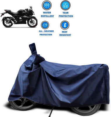 CODOKI Two Wheeler Cover for Suzuki(Gixxer SF 150, Blue)