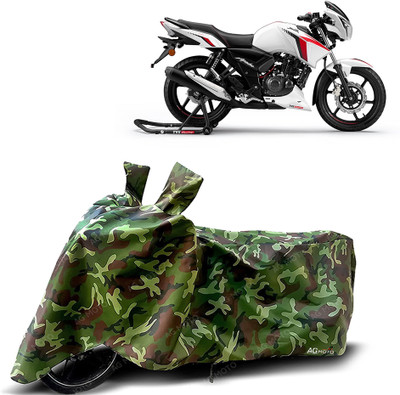 AG MOTO Two Wheeler Cover for TVS(Apache RTR 160, Multicolor)