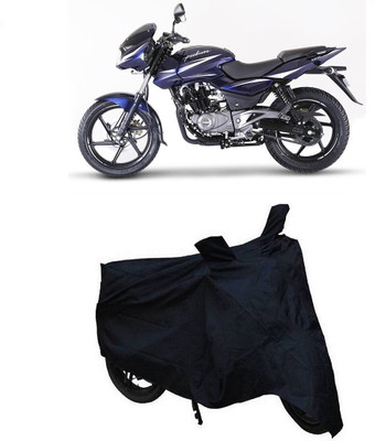 SK AUTO Two Wheeler Cover for Bajaj(Pulsar 180 DTS-i, Black)