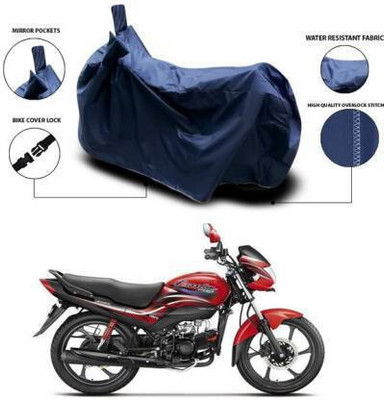 SK AUTO Two Wheeler Cover for Hero(Passion Pro i3S, Blue)