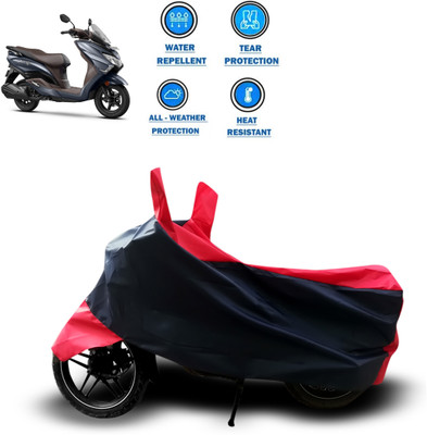 CODOKI Two Wheeler Cover for Suzuki(Burgman Street, Red)