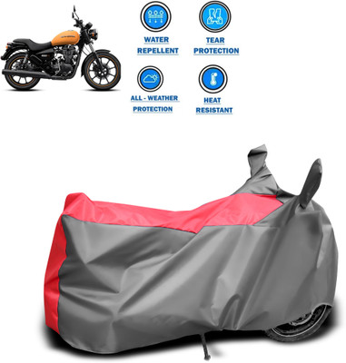 CODOKI Two Wheeler Cover for Royal Enfield(Thunderbird 500, Grey)