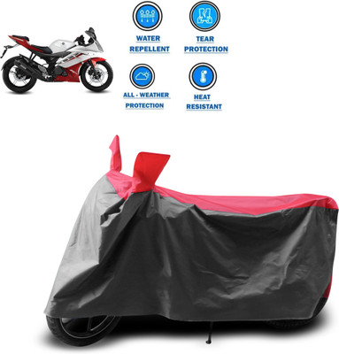 CODOKI Two Wheeler Cover for Yamaha(YZF R15 Ver 2.0, Grey)