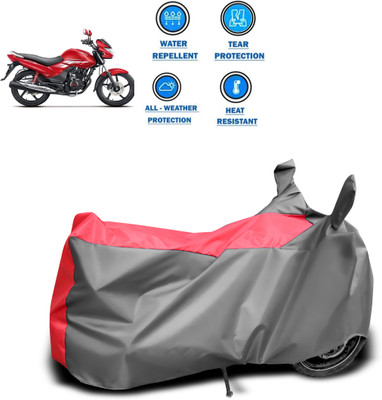 CODOKI Two Wheeler Cover for Hero(Achiever, Grey, Red)