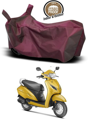 SK AUTO Two Wheeler Cover for Honda(Activa 5G, Maroon)