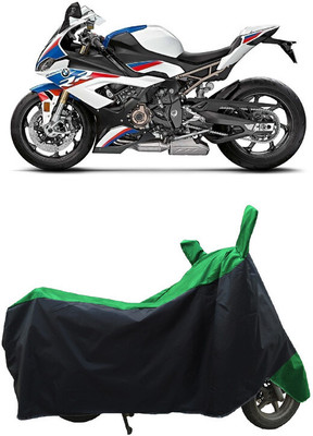 Coxtor Waterproof Two Wheeler Cover for BMW(S1000RR, Green)