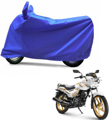 SK AUTO Two Wheeler Cover for TVS(Star City, Blue)
