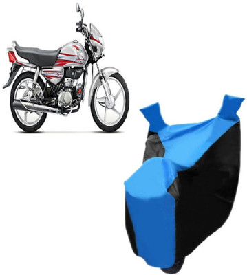 SK AUTO Two Wheeler Cover for Hero(HF Deluxe, Blue)